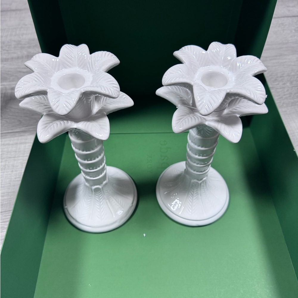 Lilly Pulitzer Candlestick Holders - Picture 6 of 10